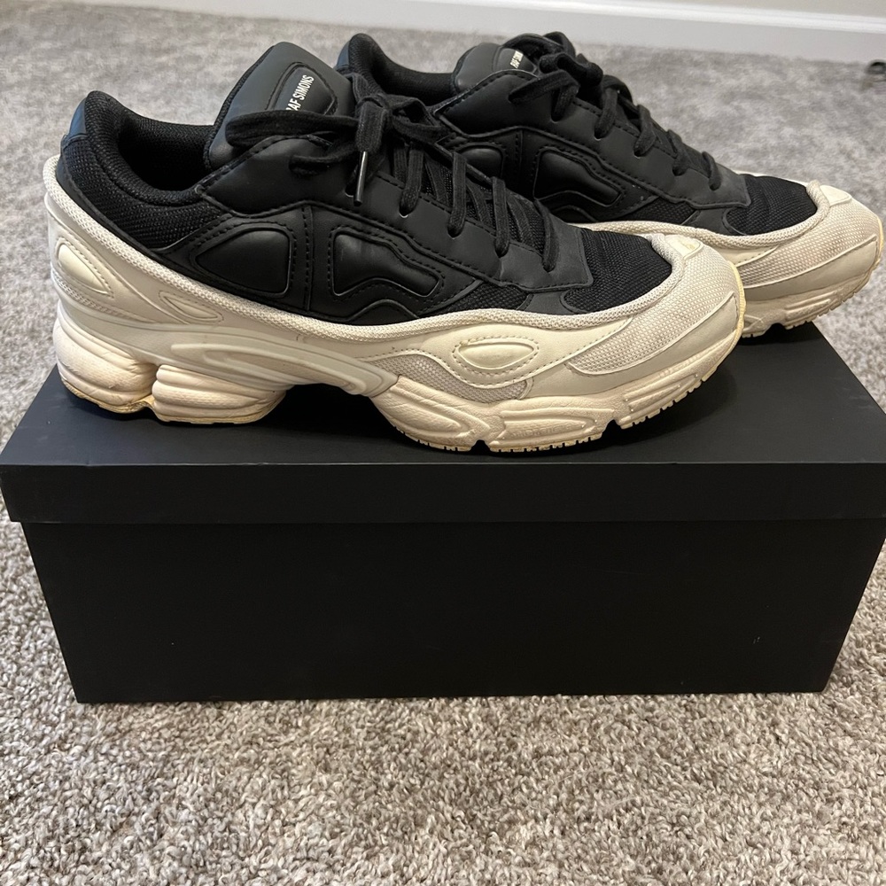 Adidas- Raf Simons x Ozweego 'Cream White' Mens 8.5